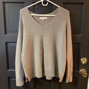 Loft Gray Sweater. Size M